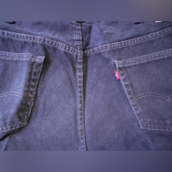 Levi Strauss & Co 505 straight fit. 46x34 black - Picture 3 of 9
